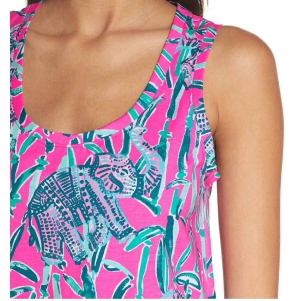 Lilly Pulitzer Mandevilla Pink Extra Lucky Dress Size XL - Picture 3 of 10
